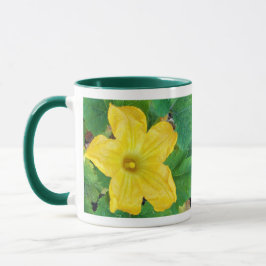 Zucchini-Blume Tasse