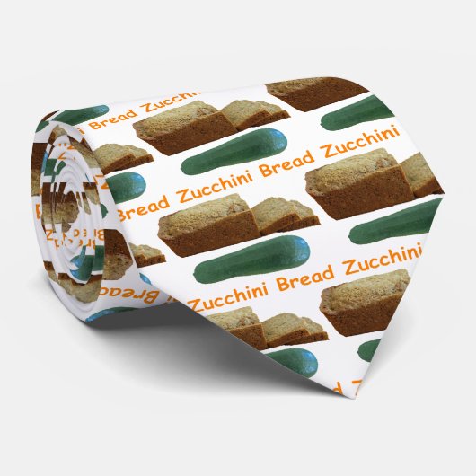 Zucchini Brot Krawatte (Gerollt)