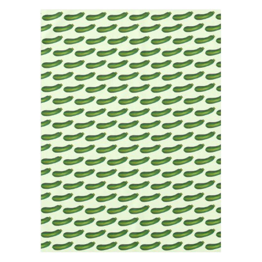 Zucchini Courgette Sommer Gemüsegarten Veg Tischdecke (Vorderseite)