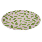 Zucchini Courgette Summer Squash Muster Schneidebrett (Ecke)