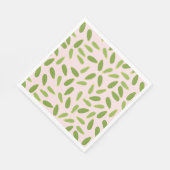 Zucchini Courgette Summer Squash Muster Serviette (Ecke)