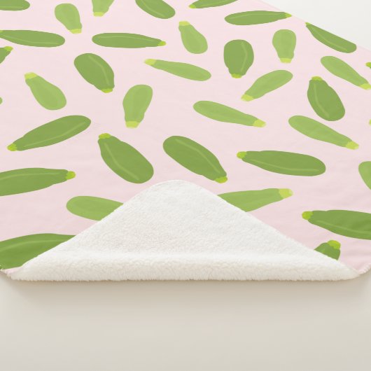 Zucchini Courgette Summer Squash Muster Sherpadecke (3/4)