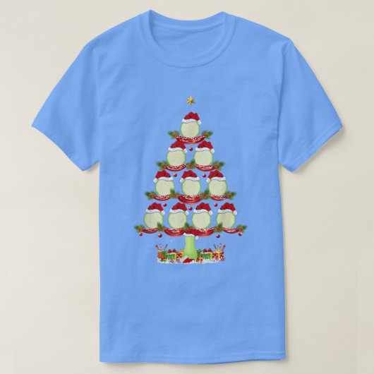 Zucchini Gemüse Weihnachtsfeiertag Zucchini Weihna T-Shirt (Design vorne)