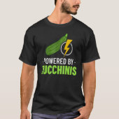 Zucchini Gemüsebrotpfosten Noodle Lasagna Plan T-Shirt (Vorderseite)