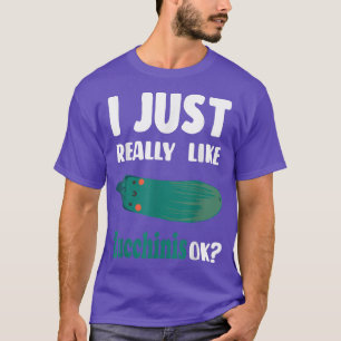Zucchini Gemüsesorten oder Teigwaren Gemüseplantag T-Shirt