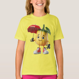 Zucchini in Red Sneakers T-Shirt
