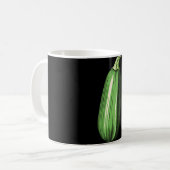 Zucchini Lazy Easy Funny Matching Halloween Costum Kaffeetasse (Vorderseite Links)