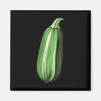 Zucchini Lazy Easy Funny Matching Halloween Costum Magnet