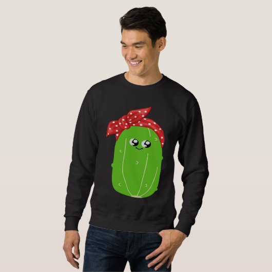 Zucchini-Mama Gemüse Muttertag Gärtner Sweatshirt (Vorne ganz)