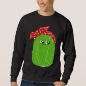 Zucchini-Mama Gemüse Muttertag Gärtner Sweatshirt (Vorderseite)