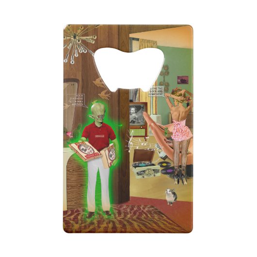 Zucchini Pizza Geldbeutel Flaschenöffner (Rückseite)