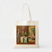 Zucchini Pizza Tragetasche (Vorne)