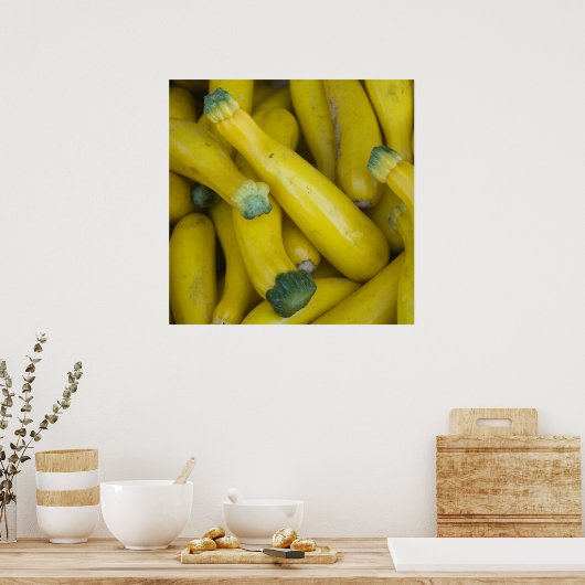 Zucchini Poster (Küche)