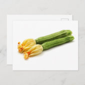 Zucchini Postkarte (Vorne/Hinten)