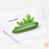 Zucchini Rechteckiger Aufkleber (Umschlag)