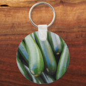Zucchini Schlüsselanhänger (Vorderseite)
