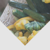 Zucchini Squash Gourd Vegetables Decoupage Seidenpapier (Ausschnitt)