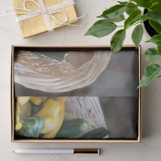 Zucchini Squash Gourd Vegetables Decoupage Seidenpapier (Geschenk)