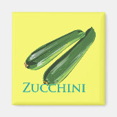 Zucchini Squash Magnet (Vorne)