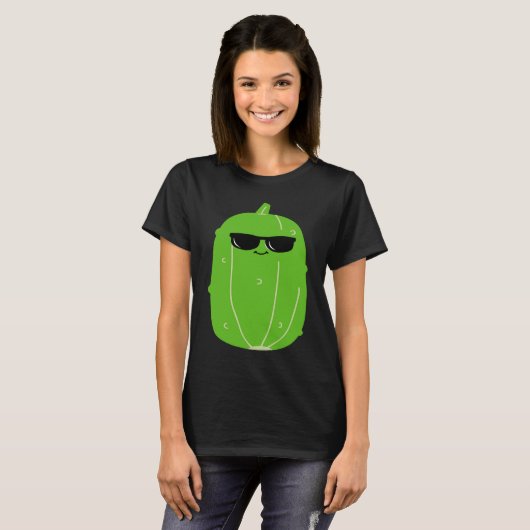 Zucchini Vater King Gemüsegärtner T-Shirt (Vorne ganz)