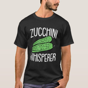 Zucchini Vatertag Gartenarbeit Vegetarisch Vater P T-Shirt