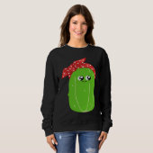 Zucchinimama Gemüsemuttertag Gärtner Sweatshirt (Vorne ganz)