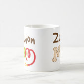 Zuchon Hundezucht-Mama-Geschenk Kaffeetasse (Mittel)