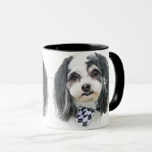 Zuchon Portrait II 11oz. Tasse (VorderseiteRechts)