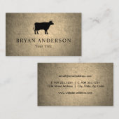 Zuchtbetrieb - Kuh Visitenkarte (Vorne/Hinten)