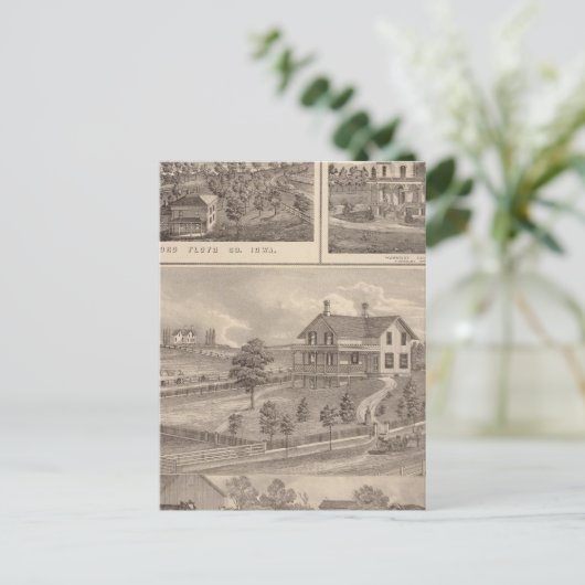 Zuchtbetrieb Postkarte (Stehend Vorderseite)