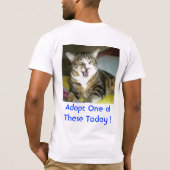 Züchten Sie nicht oder kaufen Sie, während T-Shirt (Rückseite)