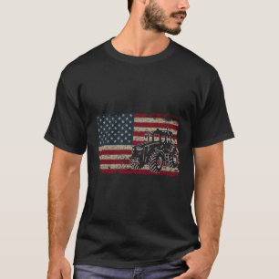 Züchter der US-Flagge Patriotische Landwirtschaft T-Shirt