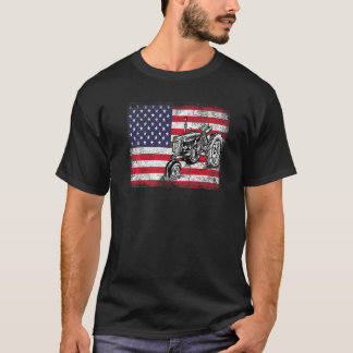 Züchter der US-Flagge Patriotische Landwirtschaft T-Shirt