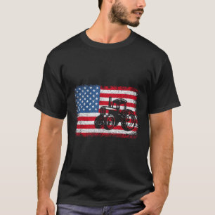 Züchter der US-Flagge Patriotische Landwirtschaft T-Shirt