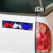 Züchter Red White Blue Autoaufkleber (Auf Lkw)