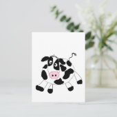 Zuchtkuhstränge und -geschenke postkarte (Stehend Vorderseite)