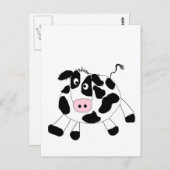 Zuchtkuhstränge und -geschenke postkarte (Vorne/Hinten)