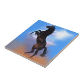 Zuchtpferd Fliese (Seite)