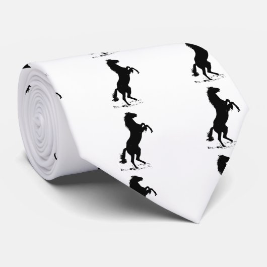 Zuchtpferd Krawatte (Gerollt)