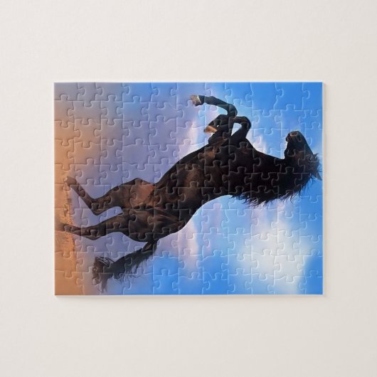 Zuchtpferd Puzzle (Horizontal)