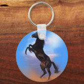 Zuchtpferd Schlüsselanhänger (Vorderseite)