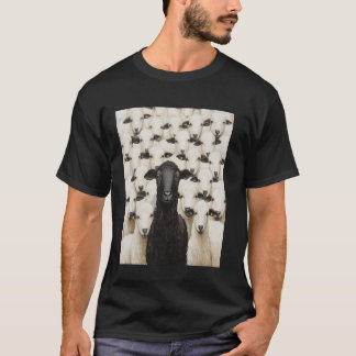 Zuchtschaf schwarz T-Shirt