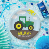 Zuchtschlepper Geburtstag Pappteller (Party)