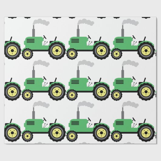 Zuchtschlepper Geschenkpapier (Flach)