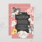 Zuchttierbuch für Baby Begleitkarte (Vorne/Hinten)