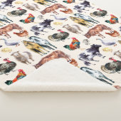 Zuchttiere Muster Aquarell Sherpadecke (3/4)