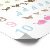 Zuchttierzählplakat Poster (Ecke)