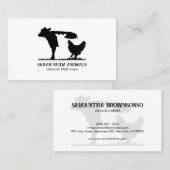 Zuchtvieh Visitenkarte (Vorne/Hinten)