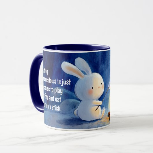 Zucker auf einem Stock Tasse (Vorderseite Links)
