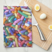 Zucker besprüht geschirrtuch (Viertel Falte)